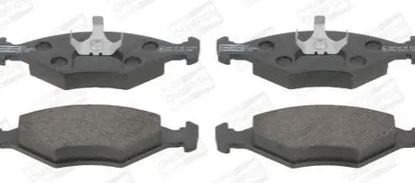 FIAT Тормозные колодки передн. Fiorino 86-00 CHAMPION 571448CH