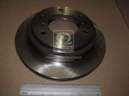 Гальмівний диск задній Mitsubishi Pajero (1999->) CHAMPION 562777CH (фото 1)