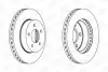 Тормозной диск передний  JEEP CHEROKEE CHAMPION 562856CH