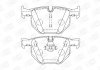 Колодка гальм. диск. BMW 325, 330,335 (E90-93) 05 - задн. CHAMPION 573224CH (фото 1)