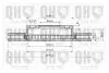 Тормозной диск QUINTON HAZELL BDC3909 (фото 1)