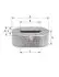 Фільтр повітряний mitsubishi, 2,5, 82-89 Sofima S9981A S9981A