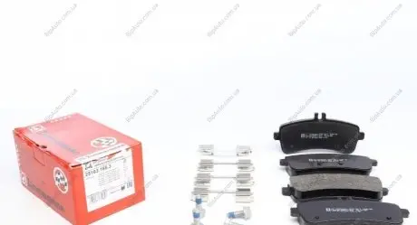 Колодки тормозные дисковые ZI 25163.185.3 ZIMMERMANN 251631853