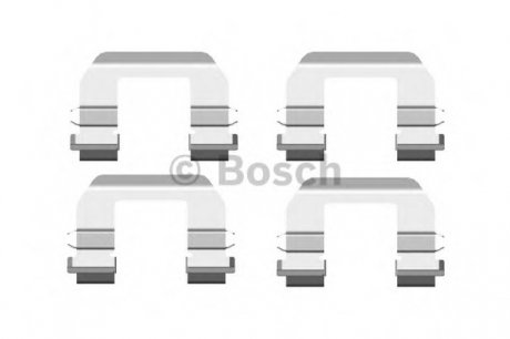 Комплектующие, колодки дискового тормоза BOSCH 1987474439 (фото 1)