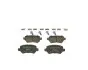 Колодки гальмівні (задні) Opel Astra G/Combo 01-/Kia Cee\'d 15- (к-кт з пластинами) 0 986 495 319 BOSCH 0986495319 (фото 2)