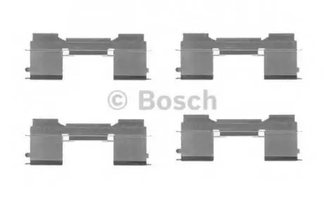 Комплектующие, колодки дискового тормоза BOSCH 1987474711