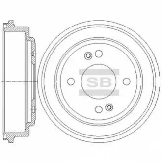 БАРАБАН ГАЛЬМОВИЙ SANGSIN Hi-Q (SANGSIN) SD1078