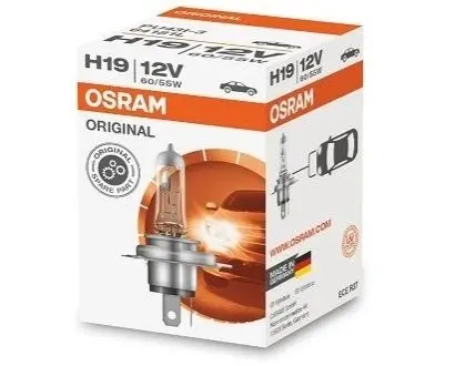 Лампочка Standard галоген H19 (10 шт, 12 В, 60/55 Вт, тип гнізда: PU43T-1) OSRAM 64181L