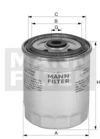 Комплект фильтра -FILTER MANN SP30082x