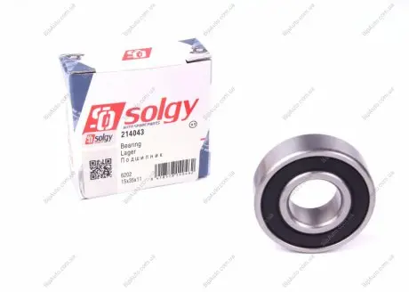 Подшипник генератора SOLGY 214043 (фото 1)