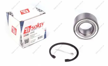Подшипник ступицы SOLGY 216103