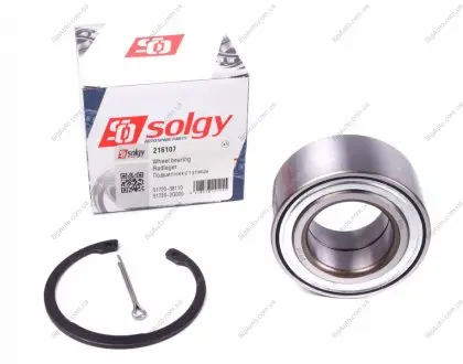 Підшипник маточини (ремкомплект) SOLGY 216107