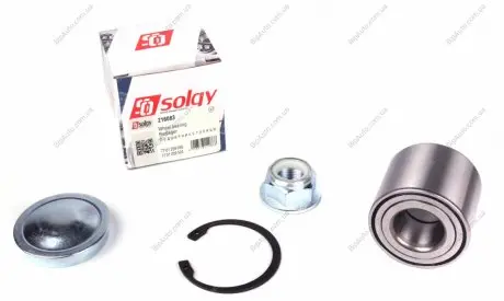 Підшипник маточини (ремкомплект) SOLGY 216083