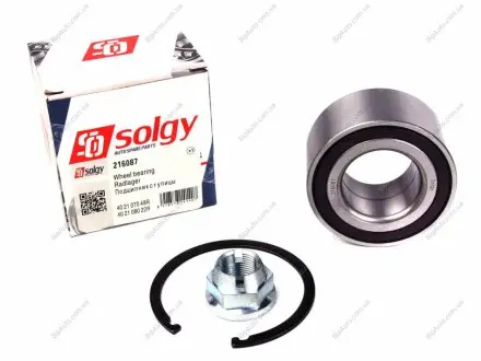 Підшипник маточини (ремкомплект) SOLGY 216087