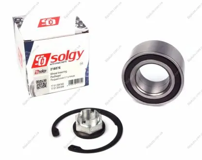 Підшипник маточини (ремкомплект) SOLGY 216076