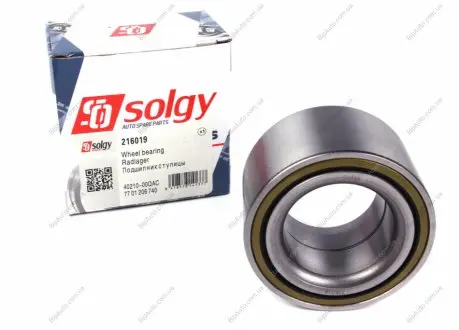 Підшипник маточини SOLGY 216019