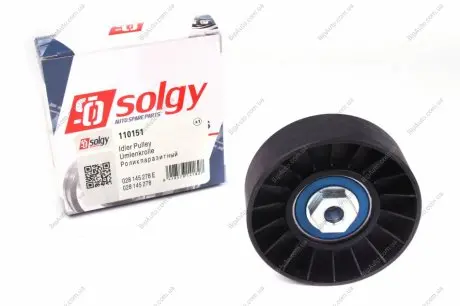 Ролик натяжний ременя генератора SOLGY 110151