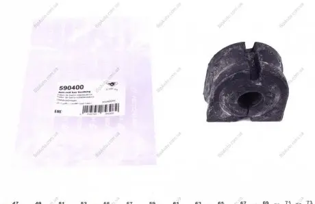 Втулка стабілізатора переднього 24.6mm bmw 5 e60 03-06, 7 e65 02- HUTCHINSON 590400