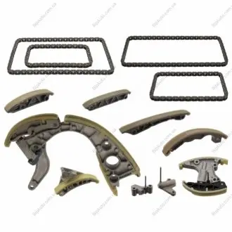 Комплект ГРМ (ланцюг + елементи)) AUDI A8, Q7, VW TOUAREG 4.2D 05.09- SWAG 30 94 9440