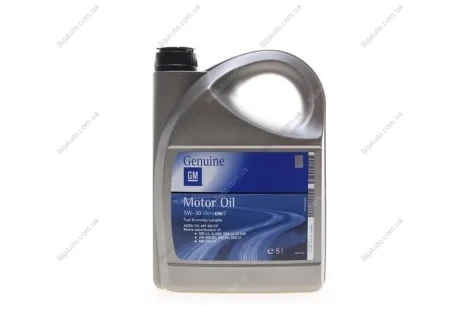 Олива моторна Dexos2 Longlife SAE 5W30 (5 Liter) GM 93165557