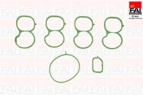 FIAT К-т прокладок (6шт) впускного коллектора Doblo 1,6-2,0D Multijet 10- FAI IM1681