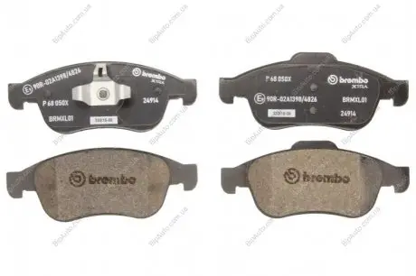 Тормозные колодки, тюнинг P 68 050X BREMBO P68050X