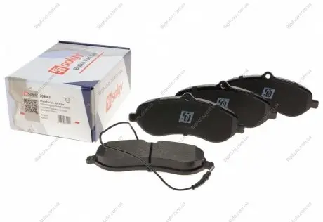 Колодки тормозные SOLGY 209043