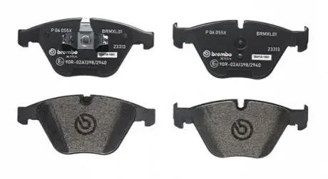Тормозные колодки, тюнинг P 06 055X BREMBO P06055X