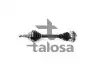 Полуось левая Skoda Octavia, VW Golf IV, 98-06 76-VW-8068