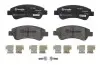 Гальмівні колодки дискові P61 066X BREMBO P61066X (фото 1)