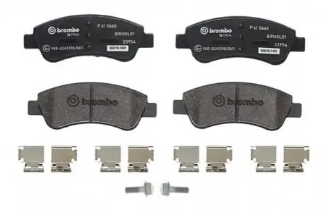Тормозные колодки, тюнинг P 61 066X BREMBO P61066X