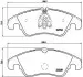 Гальмівні колодки дискові P85 098X BREMBO P85098X (фото 1)