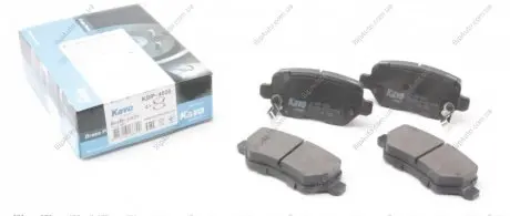 Комплект гальмівних колодок PARTS KBP-4020 KAVO KBP4020
