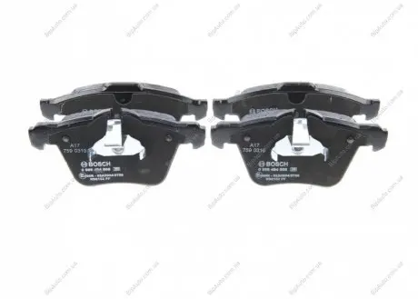 Гальмівні колодки, дискові. 0 986 494 808 BOSCH 0986494808 (фото 1)