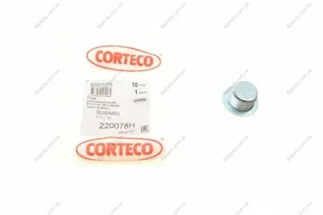 Пробка зливу мастила CORTECO 220078H (фото 1)