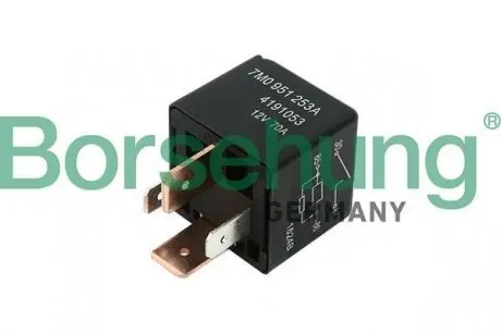 Реле обігрівача скла VW Caddy/T5/Passat 85- (12V) Borsehung B17820 (фото 1)