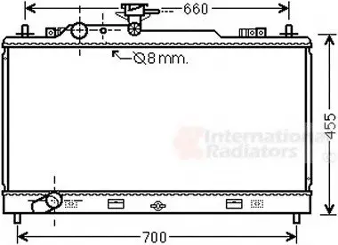 Теплообменник Van Wezel 27002227