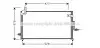 Конденсатор, кондиционер AVA QUALITY COOLING AVA COOLING DW5044 (фото 1)