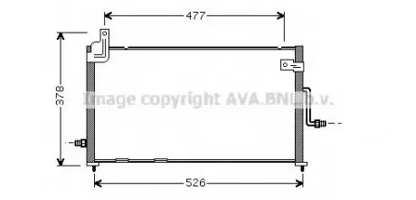 Конденсатор, кондиционер AVA QUALITY COOLING AVA COOLING DW5044