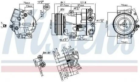 Компресор NISSENS 890259