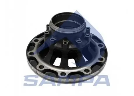 Ступица колеса, SAF, 22/138x138/386/194,3, Ступица без подшипников SAMPA 075.168/SD