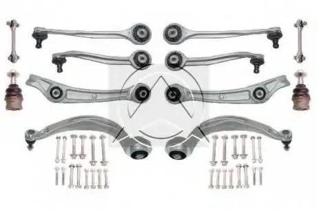 К-кт важелів перед. підвіски Audi A4/A5 -09 (M12) (+ 37069) SIDEM 37255