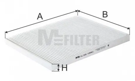 Фільтр салону Kia Cerato/Sorento II 04- MFILTER K 9061 M-FILTER K9061