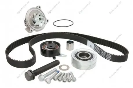 Комплект пасу ГРМ з насосом VW Crafter 2.5 TDI 06- CONTINENTAL Contitech CT1120WP1 (фото 1)