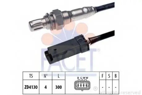 Лямбда-зонд Citroen C3 12-/C4 14- 1.2 FACET 10.8205