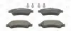 Колодка гальм. диск. CITROEN JUMPER 06-, FIAT DUCATO 06-, PEUGEOT BOXER 06- задн. CHAMPION 573274CH (фото 1)