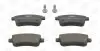 Колодка торм. диск. RENAULT GRAND SCENIC III 1.4-2.0 09-,MEGANE III 08- задн. CHAMPION 573286CH (фото 2)