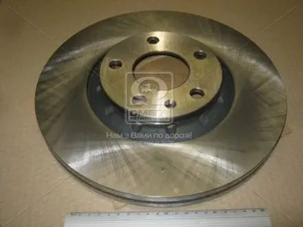 Диск гальмівний AUDI A4, A6, SKODA SUPERB, VW PASSAT, передн. вент. CHAMPION 562383CH