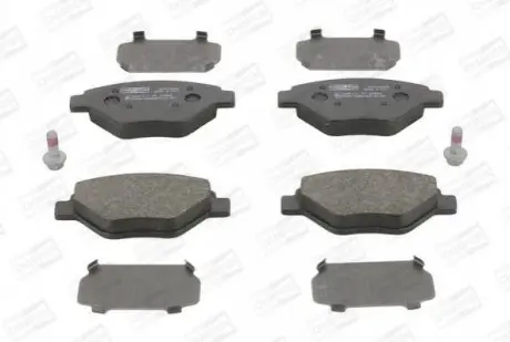 Колодка торм. диск. RENAULT MEGANE II (BM0/1, CM0/1) передн. CHAMPION 573123CH