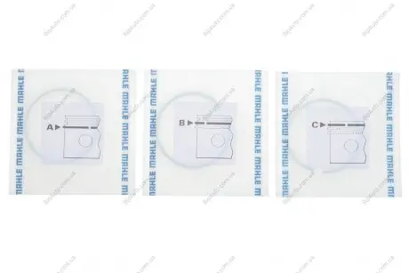 Комплект поршневых колец MAHLE MAHLE / KNECHT 007RS001480N0